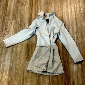 Banana Republic Gray Trench
